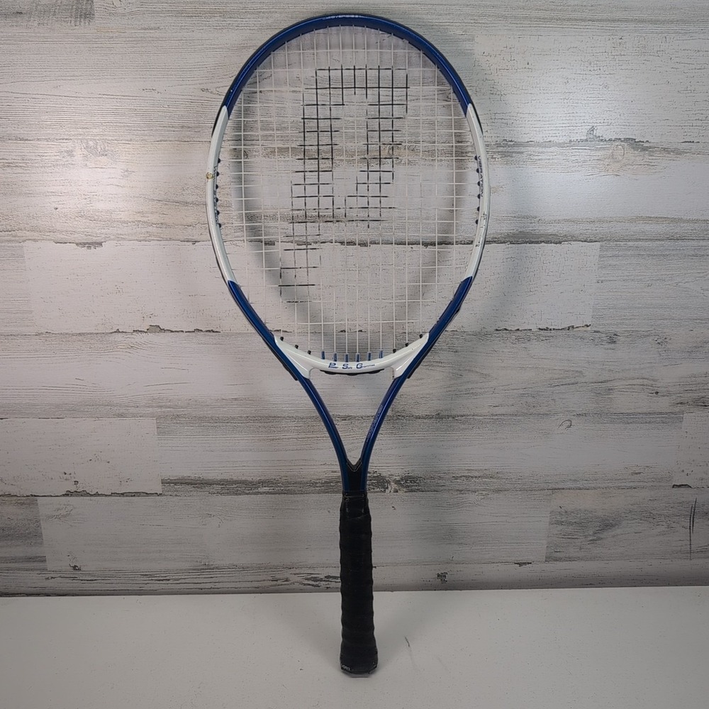 Prince Rage FusionLite Ti Tennis Racquet 27" 4 3/8 Grip 16x19 Blue White